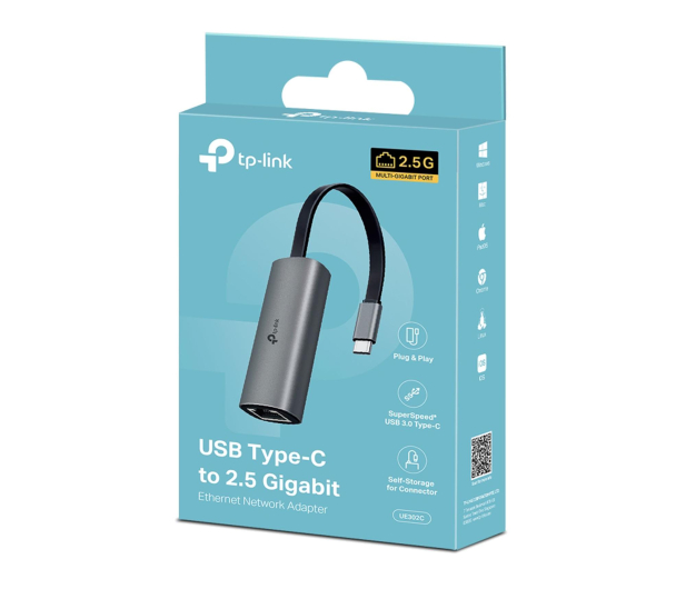 TP-Link UE302C 2.5 Gigabit USB 3.0 Typ C - 1315318 - zdjęcie 3